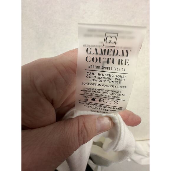 Oklahoma Sooners Womens Large Gameday Couture Longsleeve Top Tshirt Soft - Picture 5 of 6